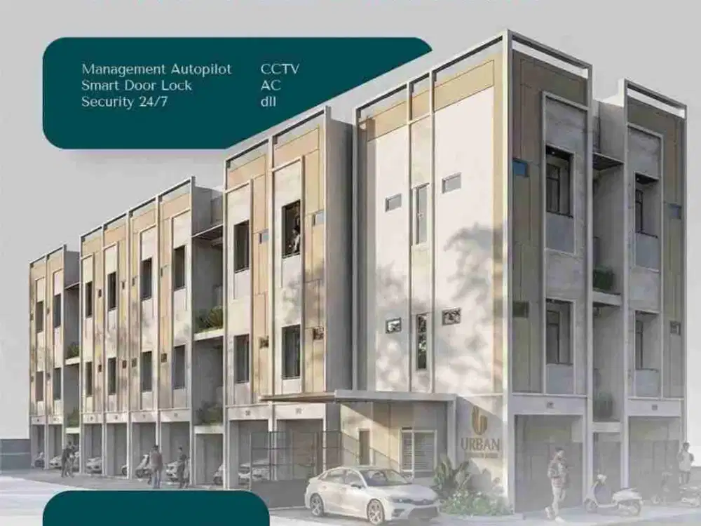 Jual Kosan Baru Dekat Kampus UI Kota Depok (5 kamar + 5 KM) Full Furnished 2 Unit Lagi