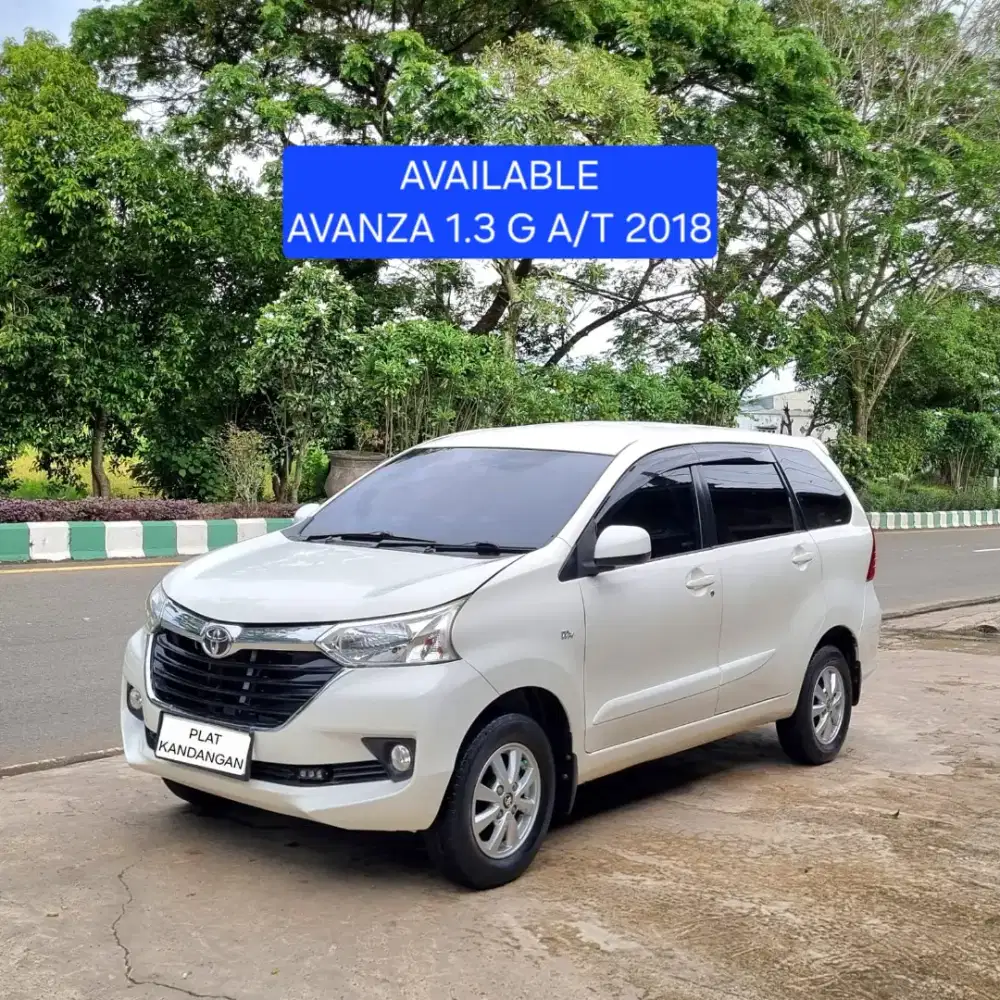 Toyota Avanza 1.3 G A/T 2018