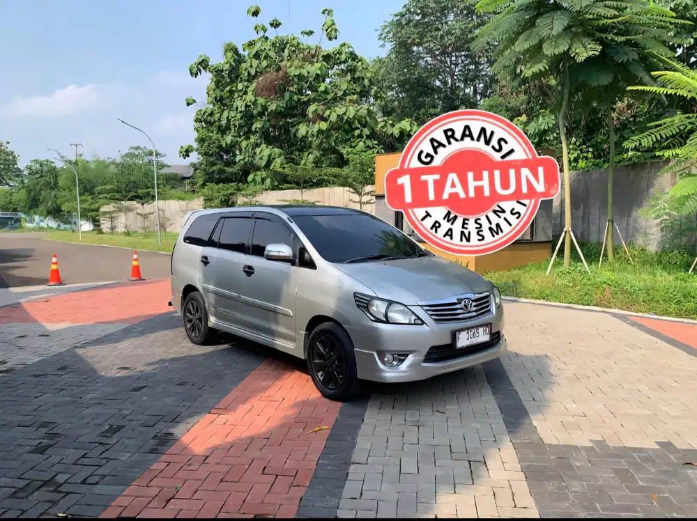 Toyota Innova G luxury matic 2012 Bensin