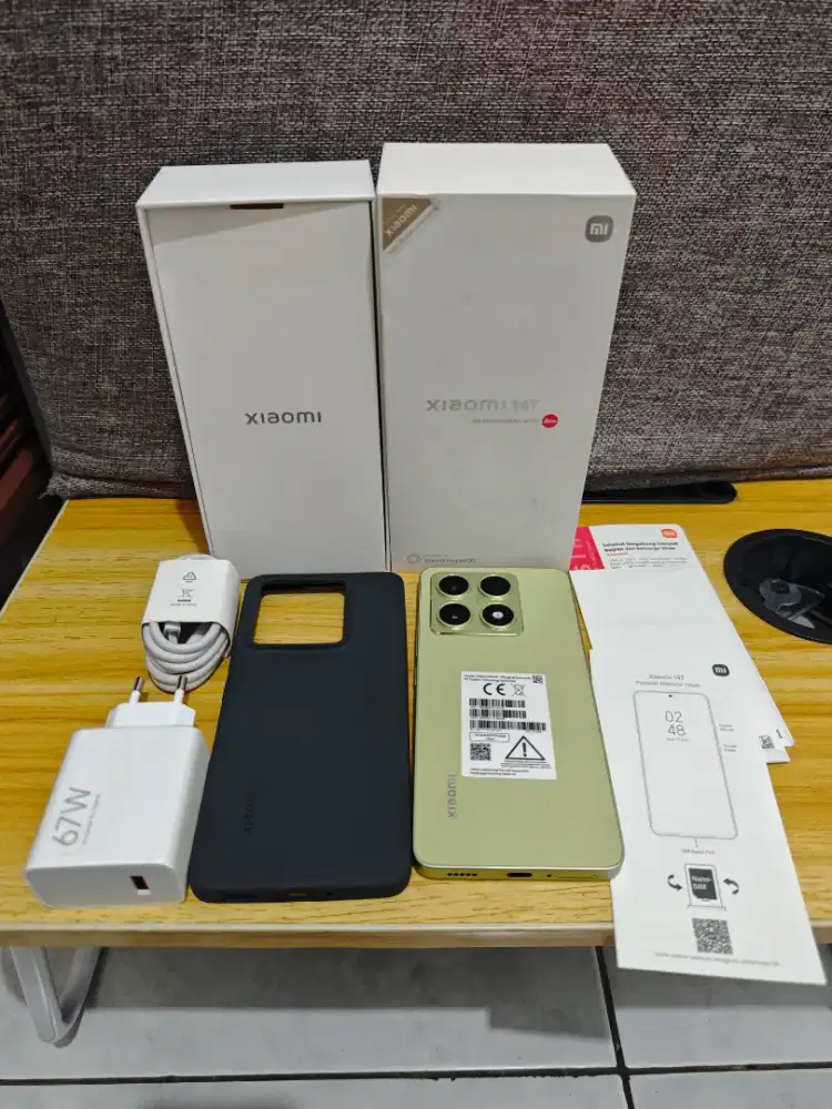 Xiaomi 14T 5G 12GB 51GB lemon Green fullset