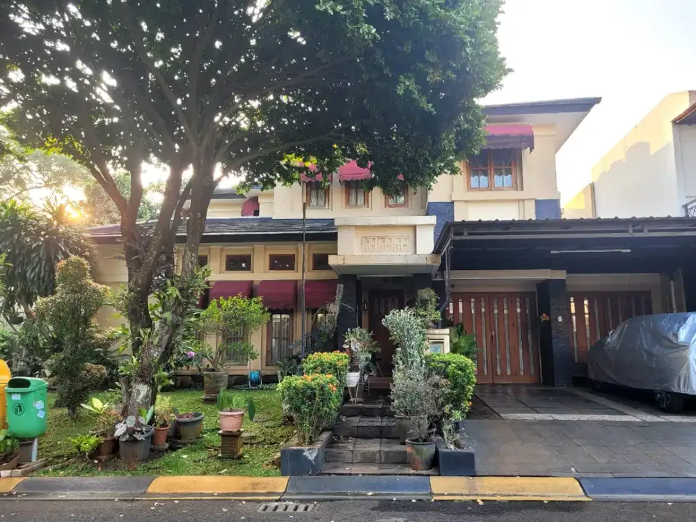 Dijual Rumah Mewah Cantik Terawat Dalam Cluster Dekat Mall Lotte Mart di Sektor 7 Bintaro Tangsel Gb-16806