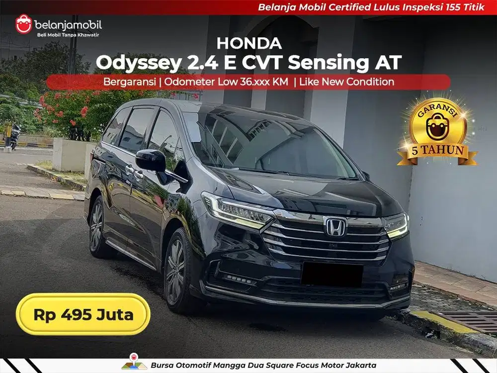 [ LOW KM 36RB ] Honda Odyssey 2.4 E CVT Sensing AT 2021 2022