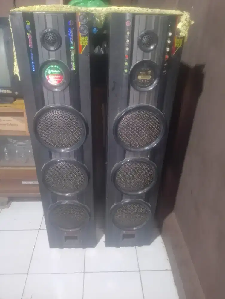Dioba GB 338 4 ways sistem extra subwoofer bluetooth FM radio USB mmc