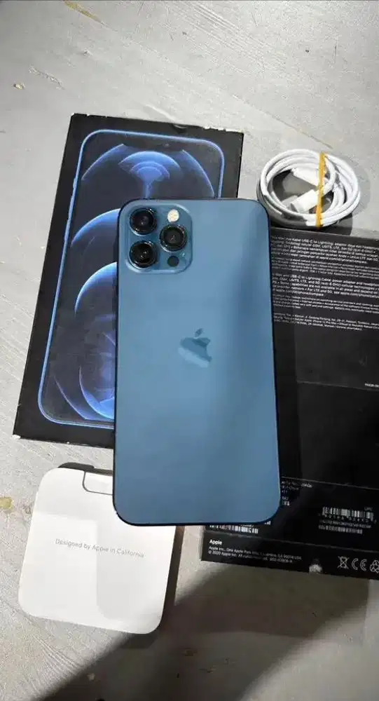 Iphone 12 promax 256gb ibox mulus udah ganti layar aja