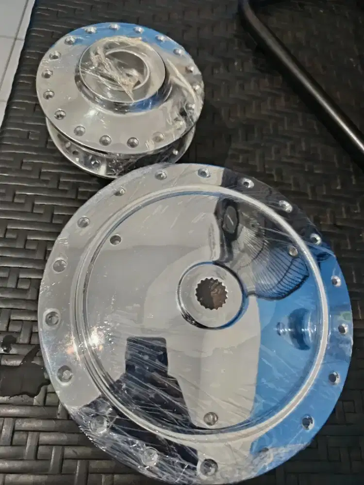 TROMOL MIO ORIGINAL YAMAHA CROME BARU