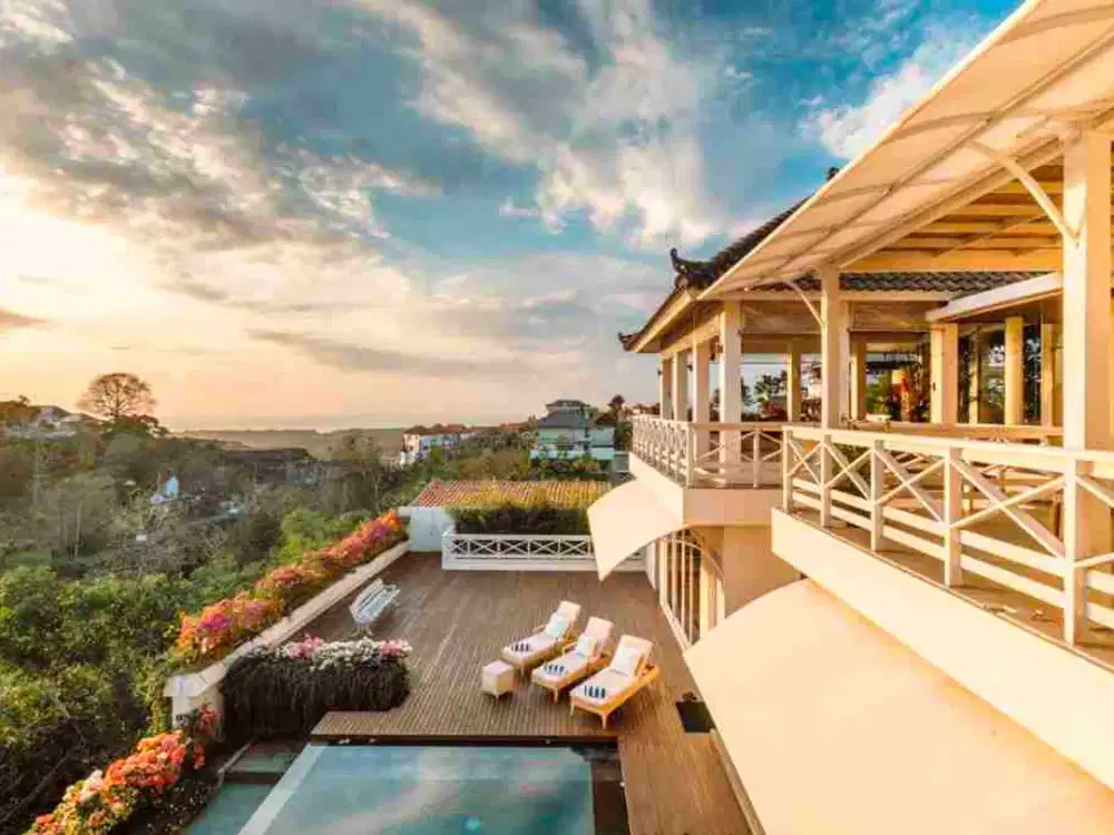 DIJUAL VILLA MEWAH VIEW SUNSET DI TUNDUN PENYU – UNGASAN, BALI