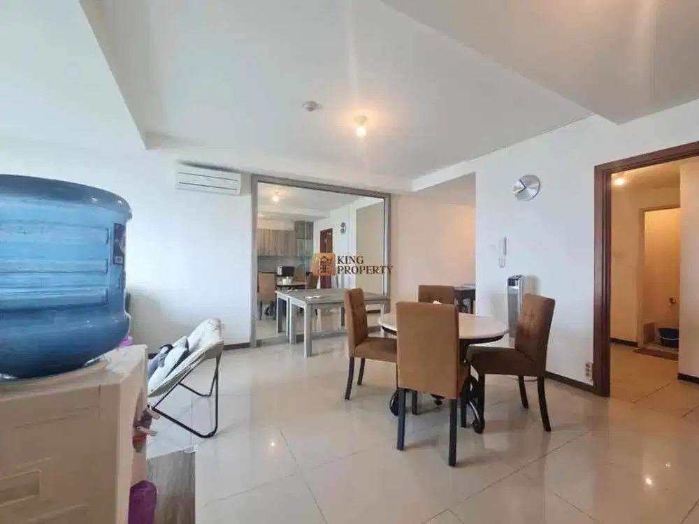 The Best View! Condominium 3BR 118m² Green Bay Bonus Furnished, View Laut dari Semua Sisi