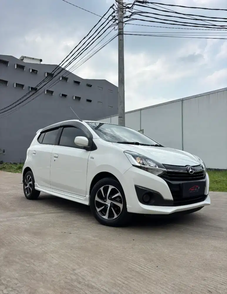 Daihatsu Ayla X matic 2020 putih bekas murah