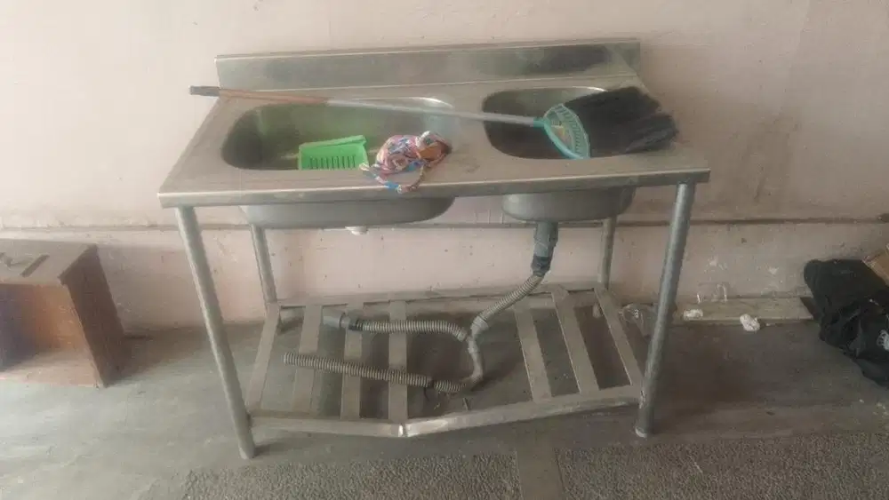 Tempat cuci piring stainles tebal