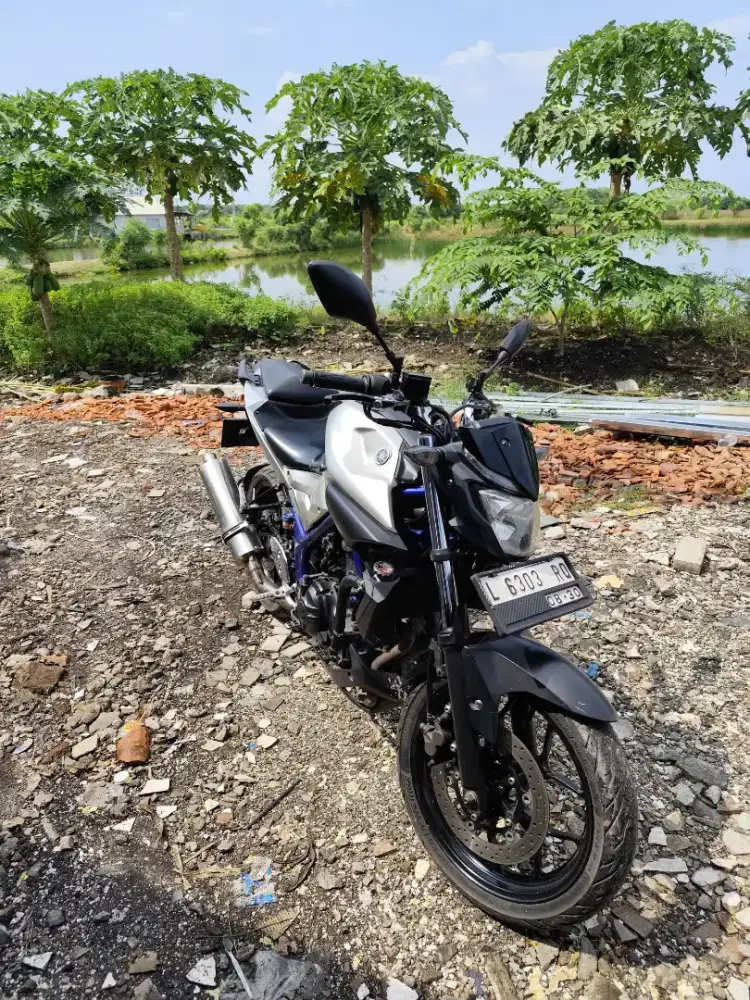 Motor yahamaha mt25