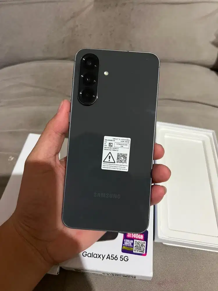 Samsung galaxy A56 5G 12/256 sei garansi on september