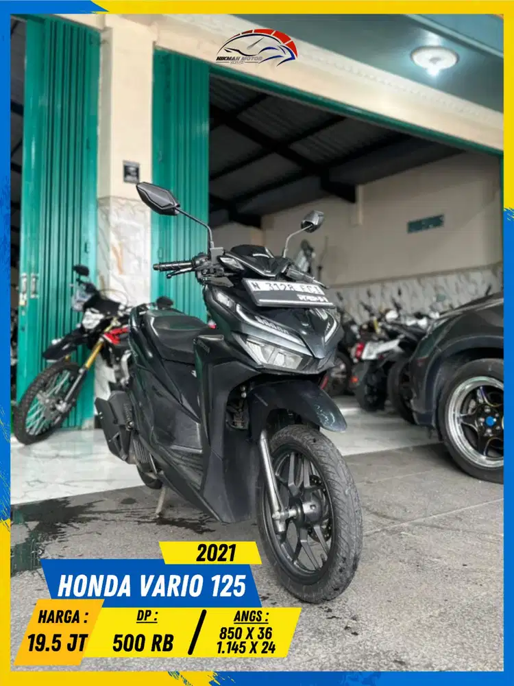 HONDA VARIO 125 2021 MONGGO GASSKEUN MASZEHH HIKMAH MOTOR KEPUH MALANG