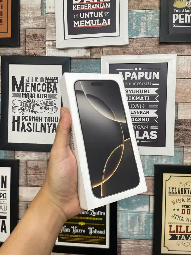 iphone 16 pro max 512 natural titanium new