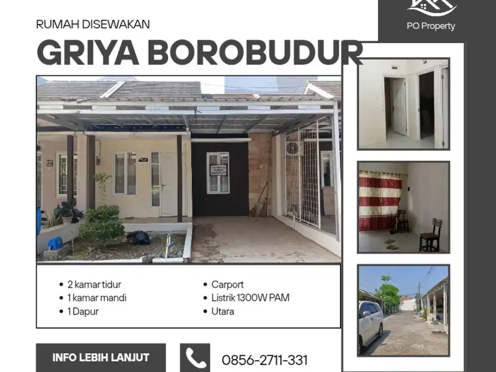 Rumah Minimalis Siap Huni Griya Borobudur Mulawarman Selatan Tembalang