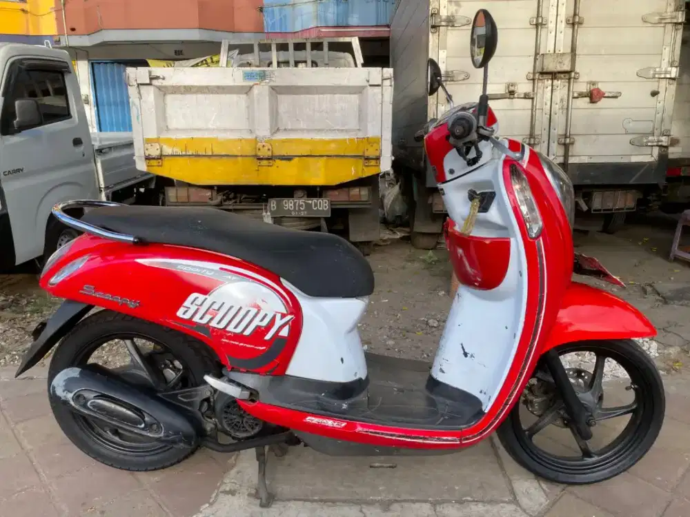 Honda Scoopy Fi Thn 2016 Pajak hidup Panjang, mesin halus