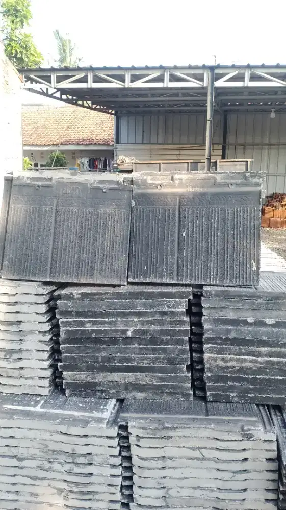 genteng beton plet