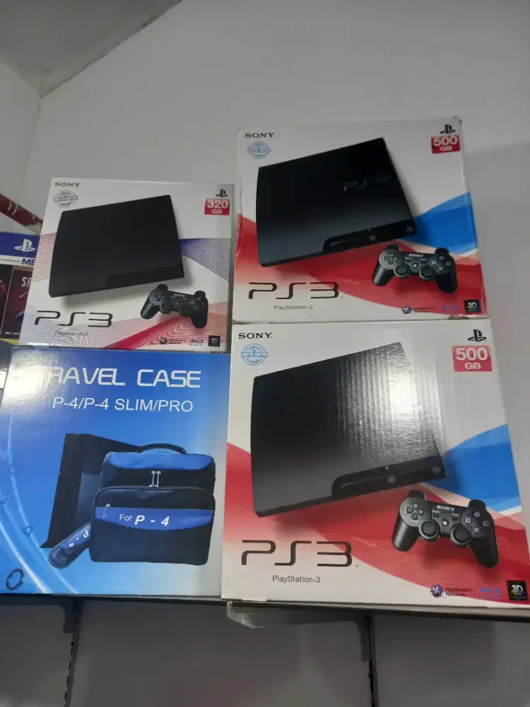 PS3 SLIM 500GB SERI 25XX FULL GAME