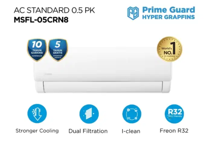 AC MIDEA 1/2 PK