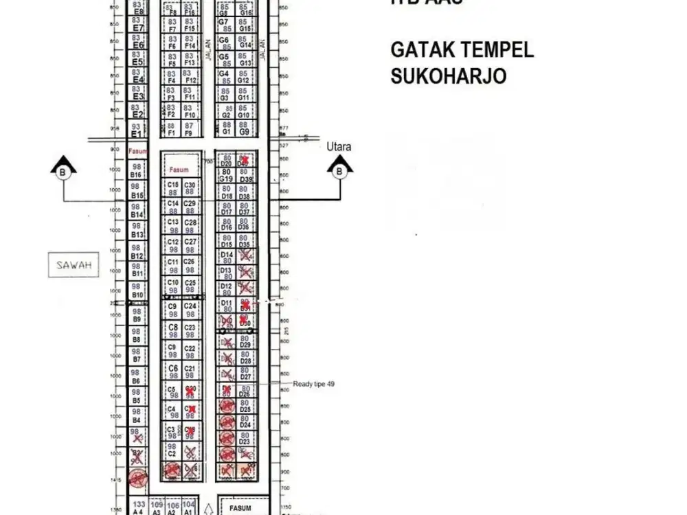 tanah kavlingan termurah di sukoharjo harga paling murah dalam perumahan one gate sistem