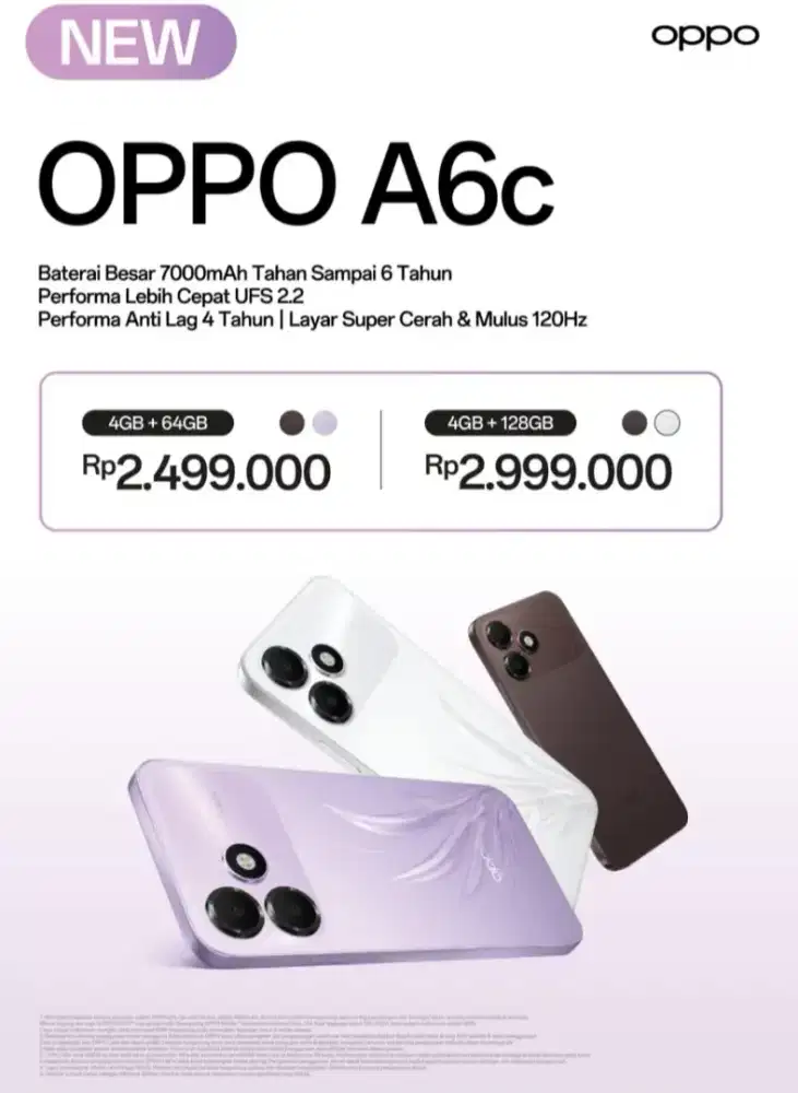 NEW OPPO A6c 4/128