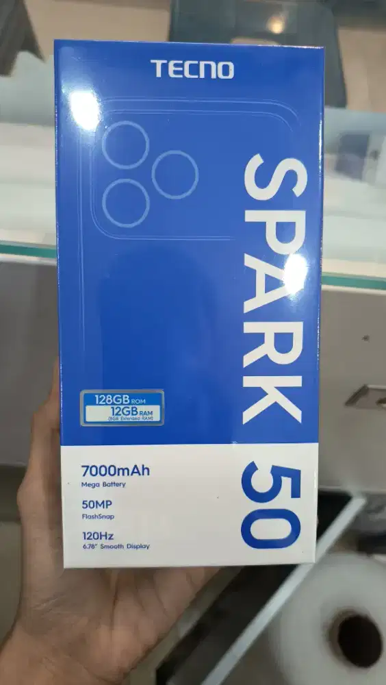 TECHNO SPARK 50 8/128 GB GARANSI RESMI