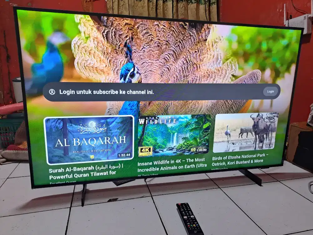 JUAL TV LED SAMSUNG50 INC,TIPE UA50AU8000,NORMAL,NO MINUS,SIAP PAKAI,,
