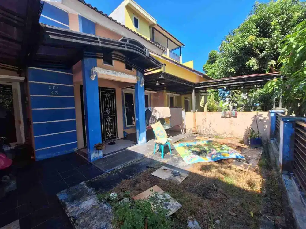 DIJUAL RUMAH 1 LANTAI SIAP HUNI  LOKASI TENGAH KOTA DALAM PERUMAHAN REGENCY AMAN NYAMAN HARGA NEGO