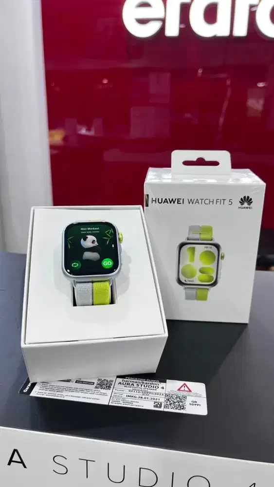 Huawei Watch Fit 5 Series GRATIS Freebuds SE 3 di Erafone LCM