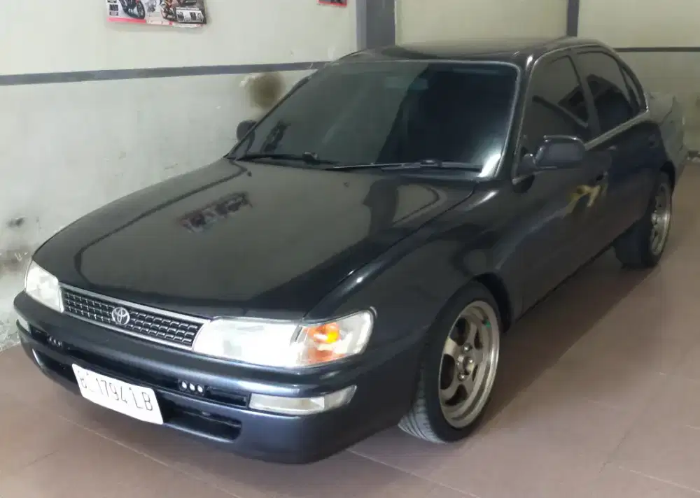 Corolla great 1,6 cc manual plat bl pajak aktif kds sgt mulus