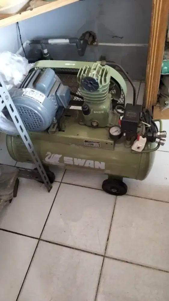 Kompresor swan listrik dinamo 2nd like new