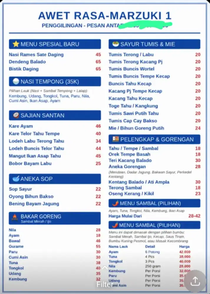 Catering harian