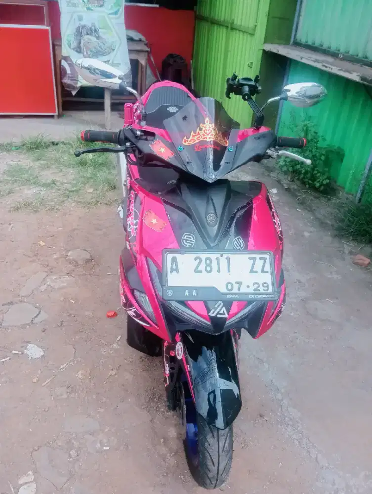 Jual Aerox 155 old LED tahun 2019 lengkap TT sama Vario gen 2