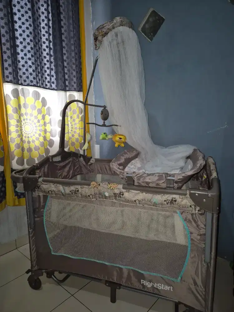 Baby Box Right start playard py888 kasur tidur bayi
