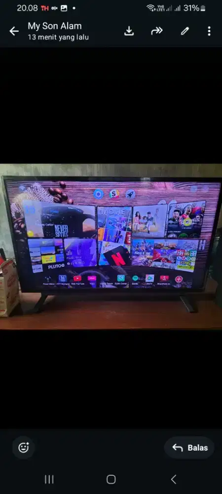 Di jual tv 32 inci merk toshiba