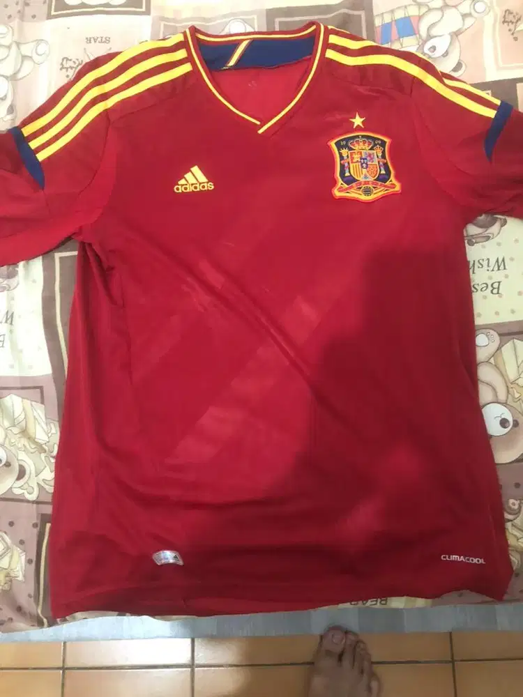 Jersey timnas spanyol original size L