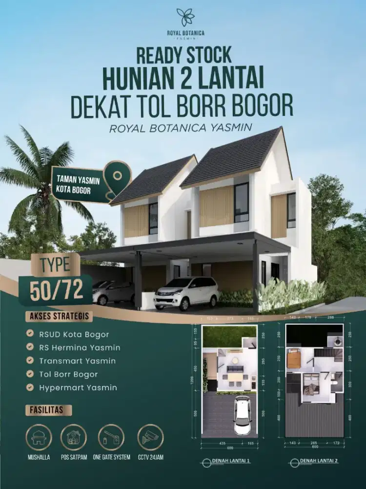 Tinggal Di Rumah Berkah, Rumah Ready Stock Di Kota Bogor