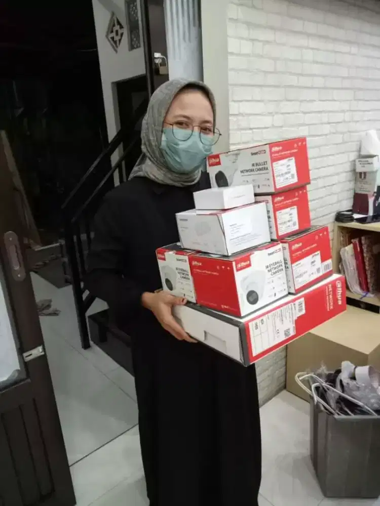 Paket cctv murah dahua full hd jamin jernih