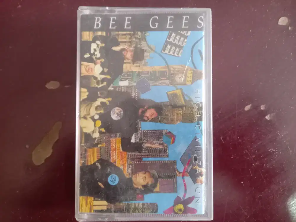 Cassette/kaset BEE GEES album High Civilation tahun 1990