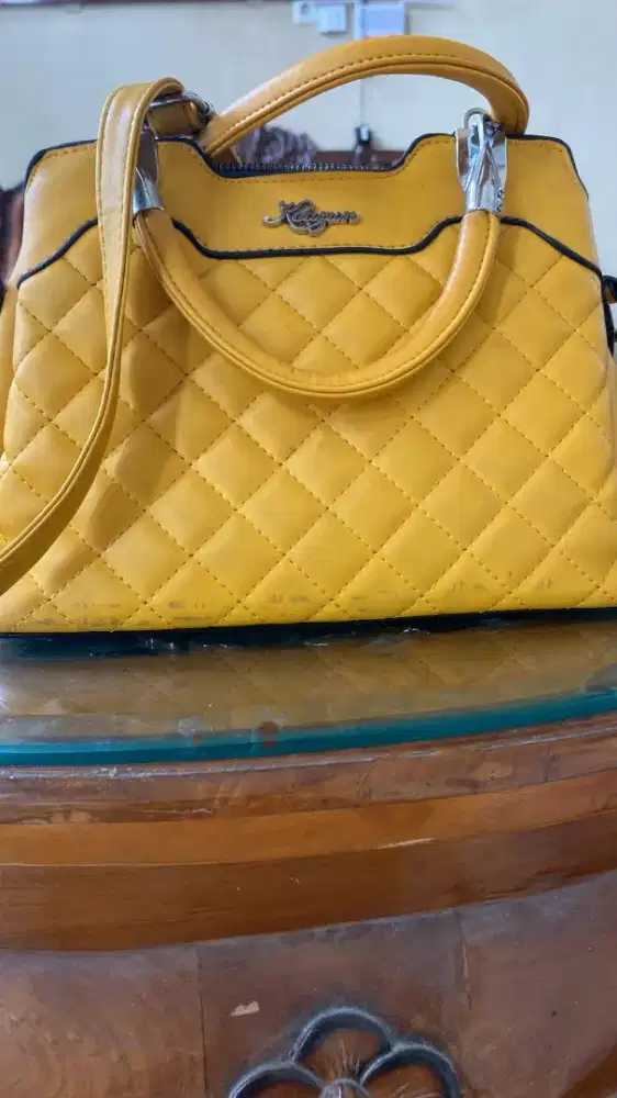 Hand Bag Yellow
