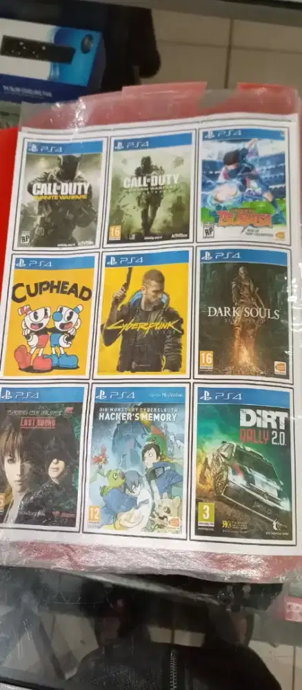 ISI GAME PS4 PAKETAN