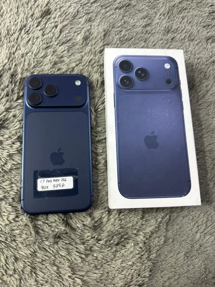 Iphone 17 pro max 256 gb ibox fullset oem garansi on