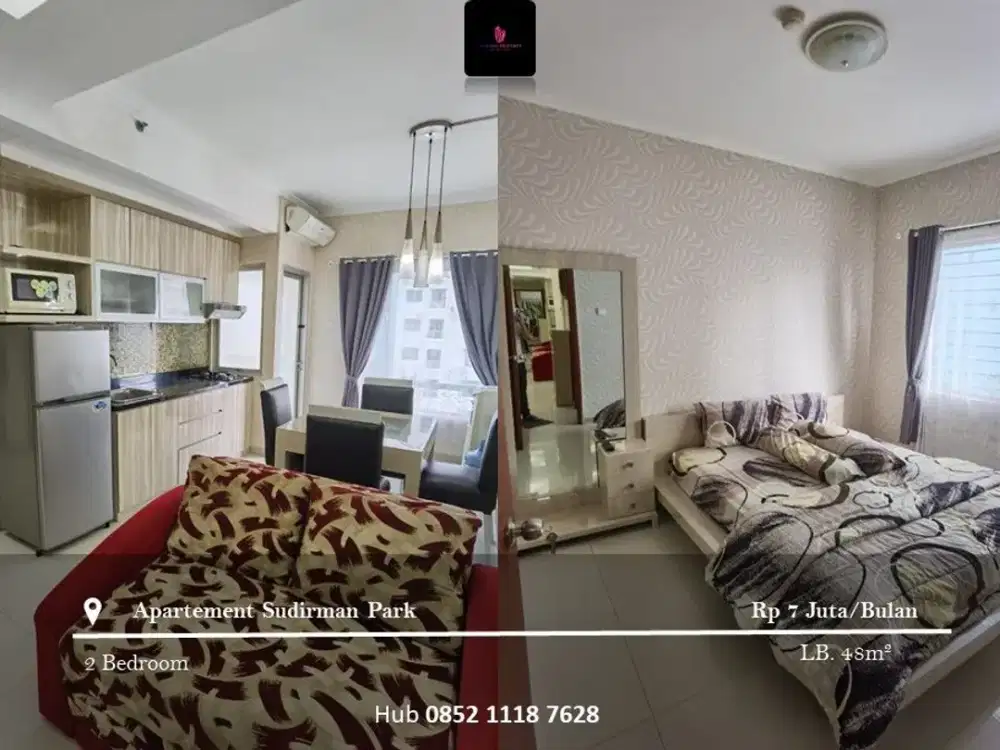 Disewakan Apartement Sudirman Park Low Floor 2BR Fully Furnished