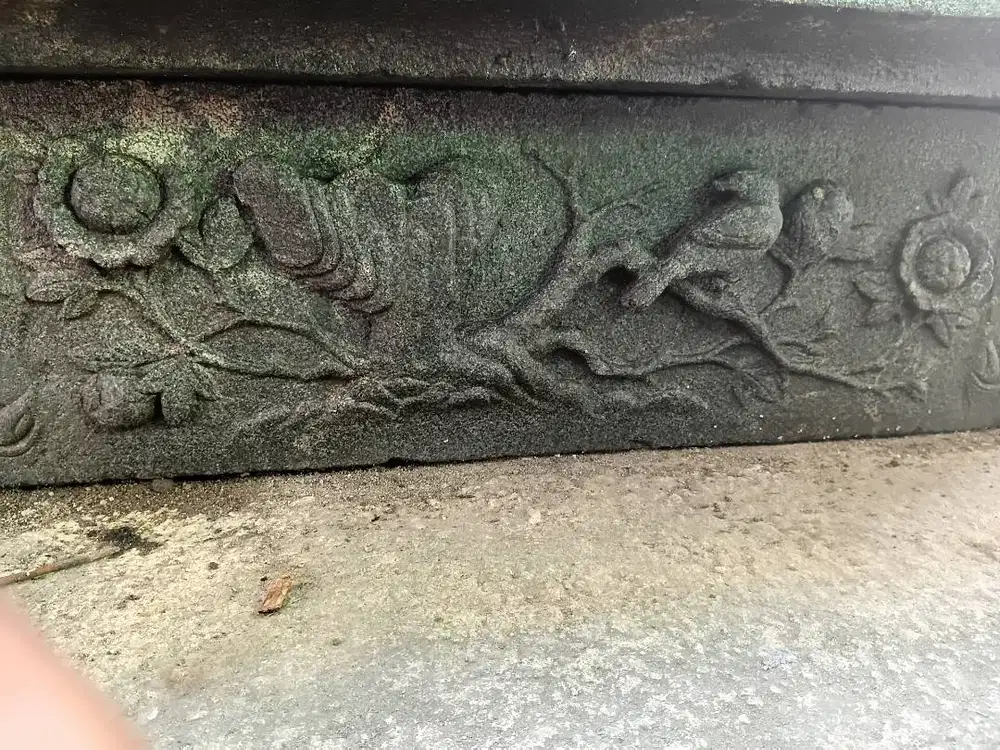 Batu hijau tiongkok altar dan meja set.