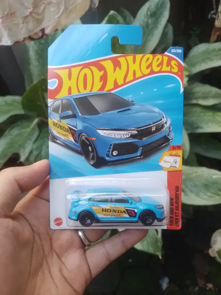 Hotwheels Honda Civic Type R biru