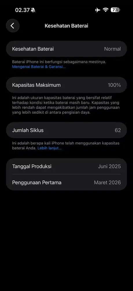 16 Promax 256 ibox baru 2 bln