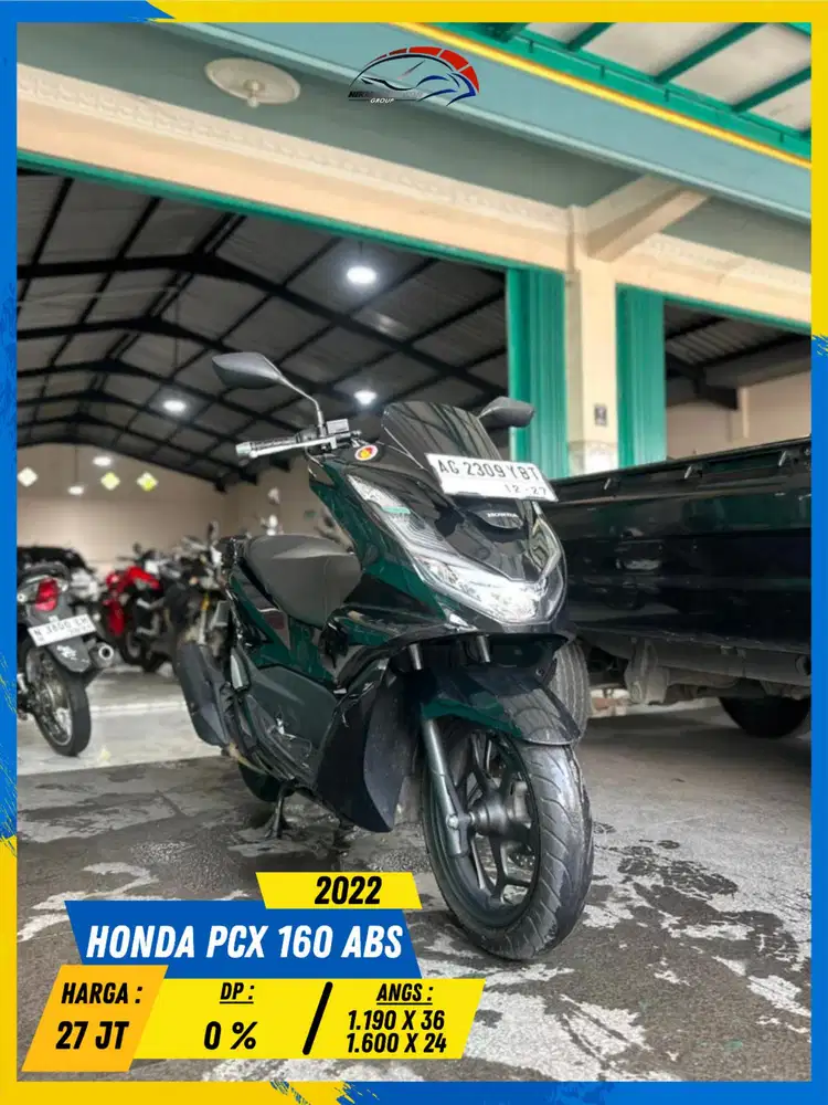 HONDA PCX 160 ABS 2022 PLAT AG MURAH BOSSKU HIKMAH MOTOR KEPUH MALANG