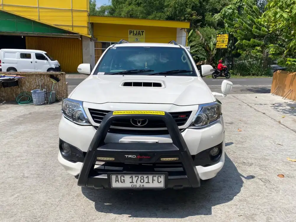 2015 Toyota Fortuner G TRD Plat AG mujiono mobil bekas sekoto kediri