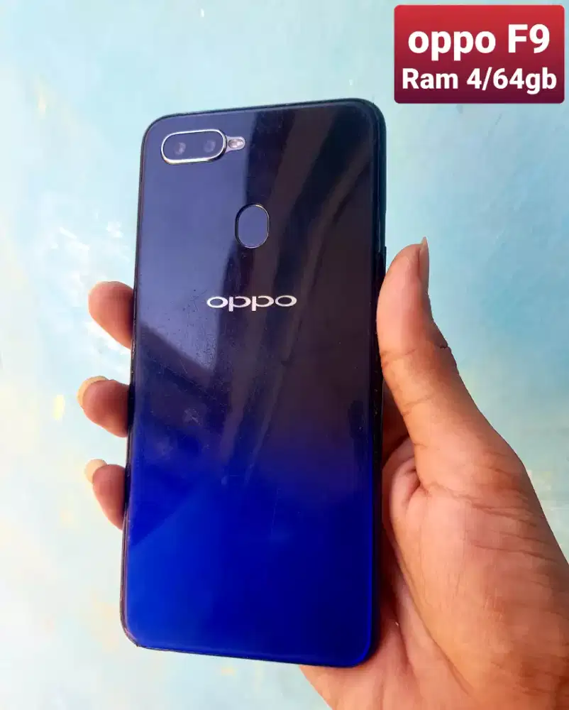 Oppo F9 Ram 4/64gb original resmi