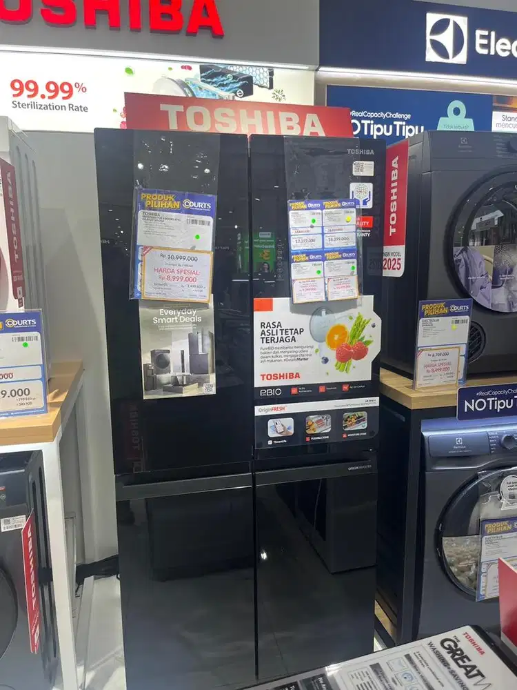TOSHIBA KULKAS 4DOOR 474L