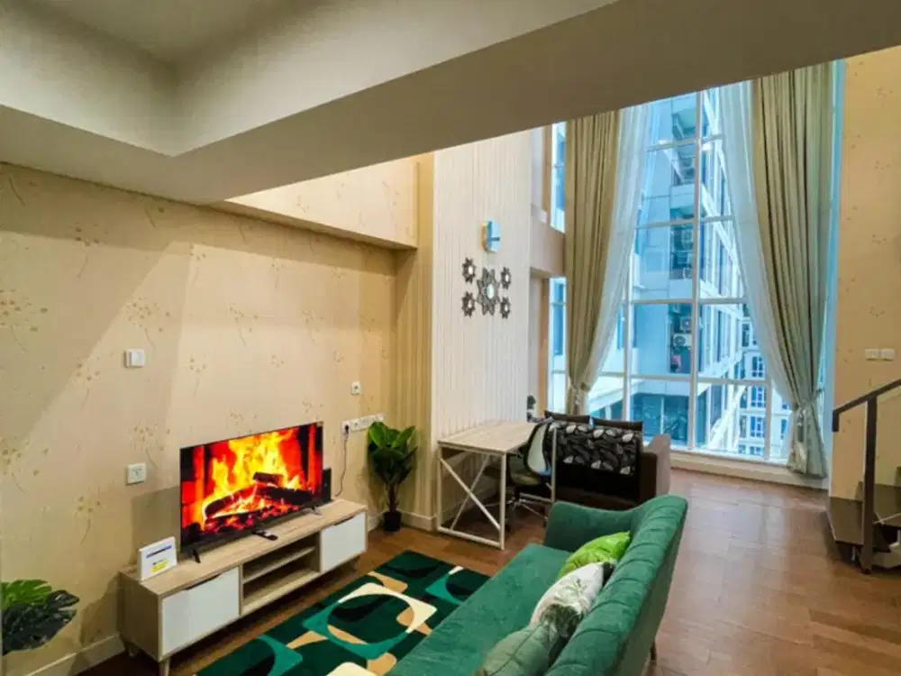 Dijual 1 BR Apartment Full Furnished Di Roseville & Suite BSD City